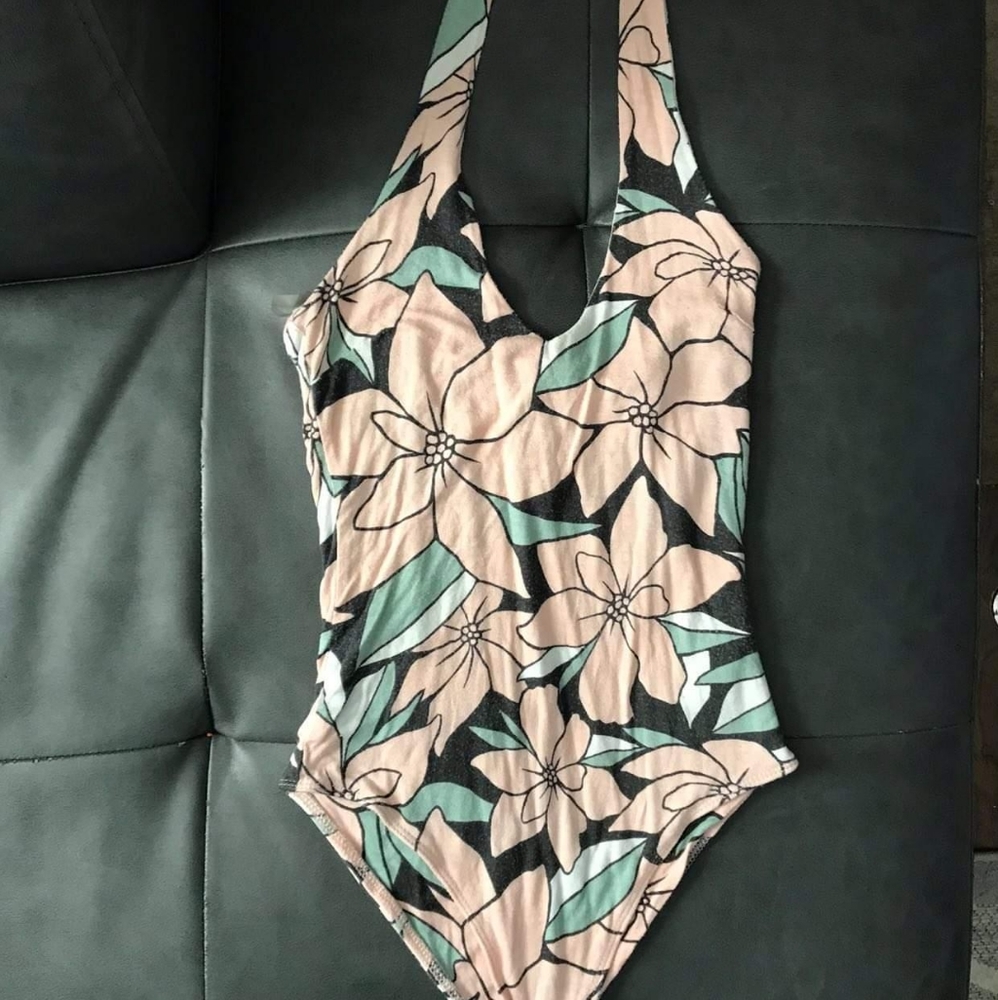 Halter body suit